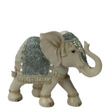DECORAÇÃO DE ELEFANTE 28,5X10,5X22CM - 437-0420280