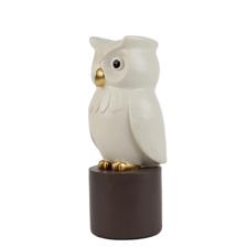 CORUJA DE DECORAÇÃO 10,5X10X24,5CM - 437-0420405