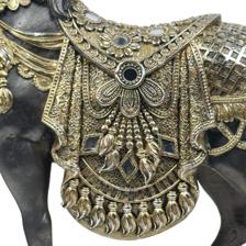 CAVALO DE DECORAÇÃO 30,5X7,5X27 CM - 437-0420425