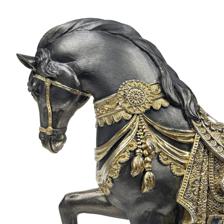CAVALO DE DECORAÇÃO 30,5X7,5X27 CM - 437-0420425