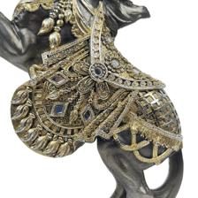 CAVALO DE DECORAÇÃO 15X6X26.5CM - 437-0420427