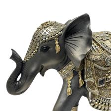 ELEFANTE DECOR 27.5X11.5X21CM - 437-0420431