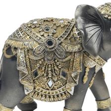 ELEFANTE DECOR 21.5X9X16.5CM - 437-0420432