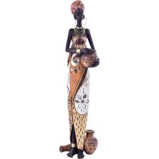 POLY AFRICAN LADY DCOR - 437-047255