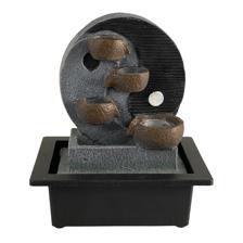 POLY / PLASTIC FOUNTAIN W / LIGHT - 437-4610320/1