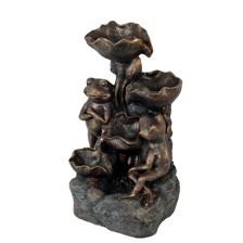 POLY FOUNTAIN W / LIGHT - 437-4620140/1