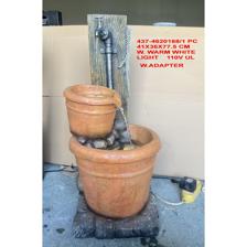 FUENTE CON LUZ  C/LUZ 110V 41X - 437-4620188/1