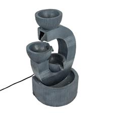 FUENTE CON LUZ 110V 33X26X54CM - 437-4620207/1