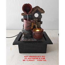 FONTE COM LUZ 110V 21,5X19X29 - 437-4620213/1