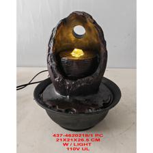 FONTE COM LUZ 110V 21X21X26.5 - 437-4620218/1