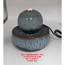 FONTE COM LUZ 110V 21X21X18CM - 437-4620222/1