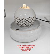 FONTE COM LUZ 110V 21X21X18CM - 437-4620224/1