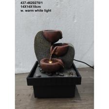 plastic fountain light - 437-4620270/1