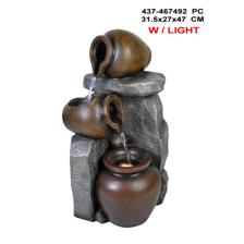 FUENTE C/LUZ 28X21.5X47CM - 437-467492/1