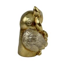 CORUJA DE DECORAÇÃO 13,5X11,2X17 CM - 437-4920496