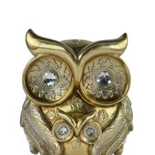 CORUJA DE DECORAÇÃO 13,5X11,2X17 CM - 437-4920496