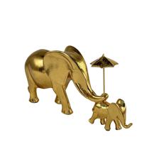 ELEFANTES DECOR 32X8X14.5CM - 437-4920521