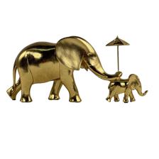 ELEFANTES DECOR 32X8X14.5CM - 437-4920521