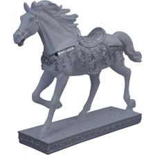 DECORAÇÃO DE CAVALO 31,5X8,8X22 CM - 437-498437
