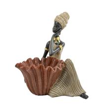 DECORAÇÃO AFRICANA 15,5X15,5X20,5CM - 437-5020319