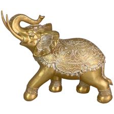 DECORAÇÃO DE ELEFANTE 29,5X11,6X24CM - 437-7311495