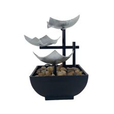 IRON / PLASTIC FOUNTAIN DCOR 110V W. WARM LIGHT - 437-7410985/1
