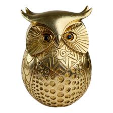 CORUJA DE DECORAÇÃO 15,5X12,5 X 20,5 CM - 437-8020015