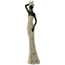 AFRICANA DECOR 12X9X43CM - 438-7014386