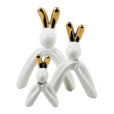 THINKING  RABBIT DECORATION - 440-031246