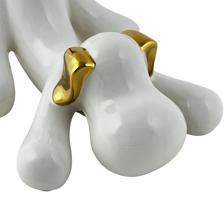 11"CERAMIC DOG - 440-031277