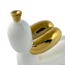 7"CERAMIC DOG - 440-031289