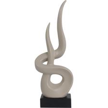 MATTE BEIGE COLOR WITH BLACK MDF BASE - 440-03913