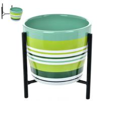 VASO COM SUPORTE 18X18X18.6CM - 442-281360