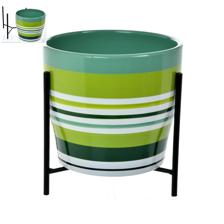 POTE C/SOPORTE 13X13X13.3CM - 442-281362