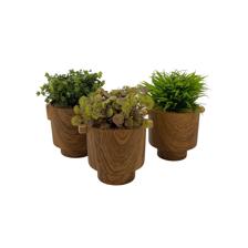 FLOWER POT WITH PLANTER - 442-281698