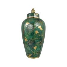 Ceramic canister w/lid - 442-352130