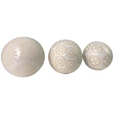 ESFERAS DECOR 3 SURT 8X8X8CM - 442-540224