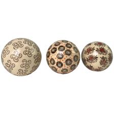 ESFERAS DE DECORAÇÃO 3 MOD 8X8X8CM - 442-540236