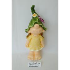 MGO GIRL DECOR WITH SOLAR LIGHT - 445-4720007