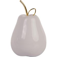 CERAMIC PEAR DCOR W. METAL HANDLE - 445-578040