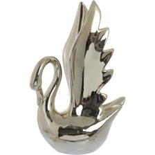 CERAMIC SWAN DECOR - 445-638266