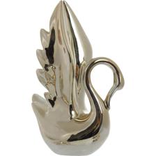 CERAMIC SWAN DECOR - 445-638266