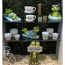 DECORAÇÃO SAPO 40.5X23X22CM - 445-738611