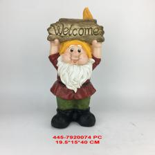 GNOMO DECOR 19.5X15X40CM - 445-7920074