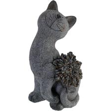 CAT DECOR 22.5X20X40.5CM - 445-799333