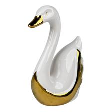 DECORAÇÃO DE CISNE 12,5X6,5X19CM - 445-8220160