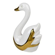 DECORAÇÃO DE CISNE 12,5X6,5X19CM - 445-8220160