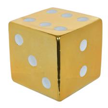 CERAMIC DICE DÉCOR - 445-827720