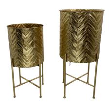 2/SET IRON POTS - 448-2214807