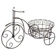 IRON BICYCLE PLANT POT STAND - 448-5613444